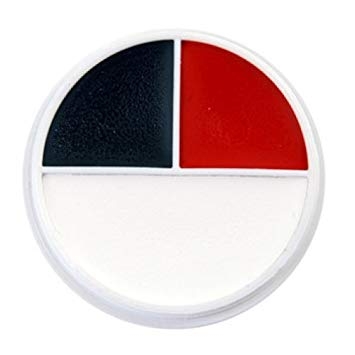 Ben Nye Red, White & Black Wheel (compact)