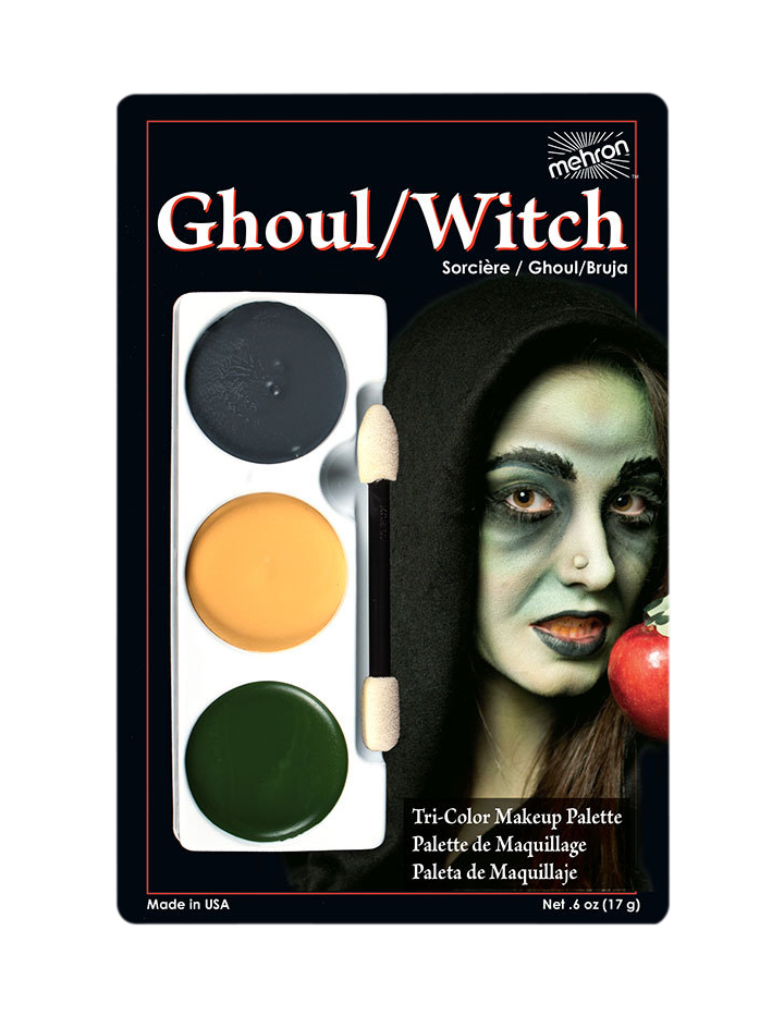 Mehron Tri-Color Palette Witch