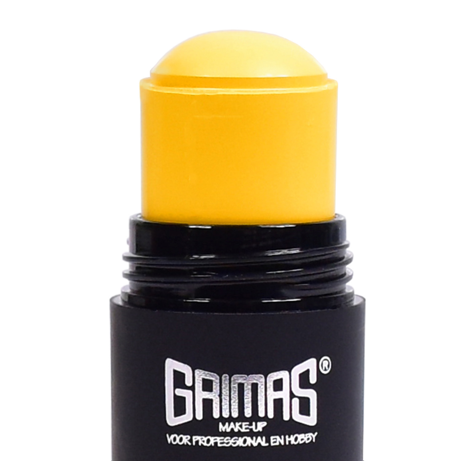 Grimas Covercream Pure Geel 203 – Professionele gele schminkstick, verkrijgbaar bij SchminkenGrime.nl Grimas Covercream Pure Geel 203 schminkstick met sterke dekking, ideaal voor gezichtsschmink en special effects – verkrijgbaar bij SchminkenGrime.nl