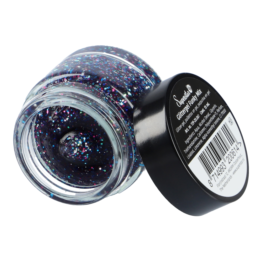 Superstar Glittergel Funky (15ml)