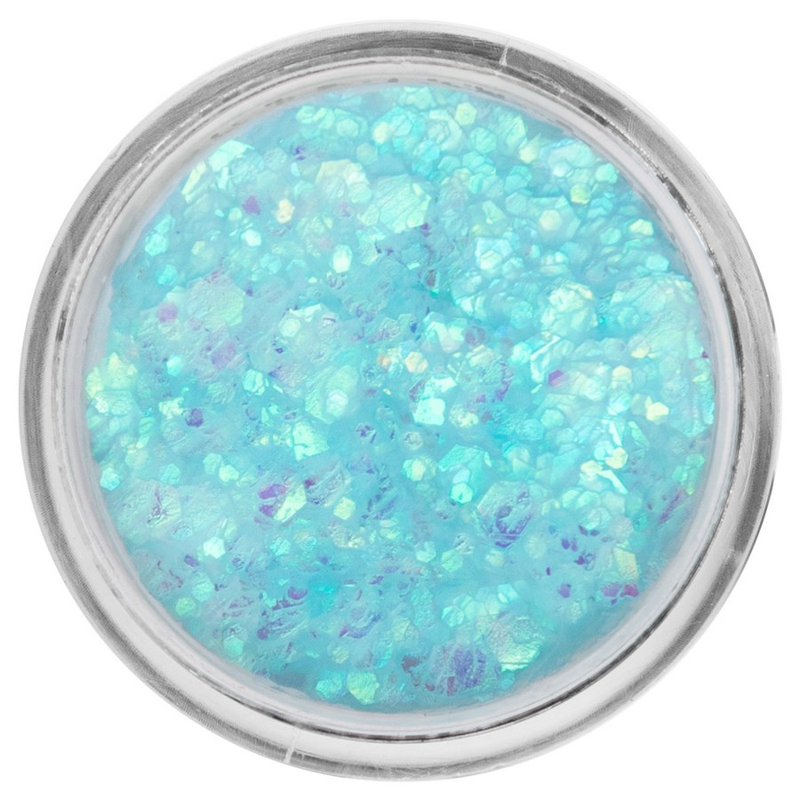 PXP Chunky Glitter Cream Ice Blue Chameleon 10ml – glittercrème in ijzig blauwe chameleon tint, verkrijgbaar bij SchminkenGrime.nl