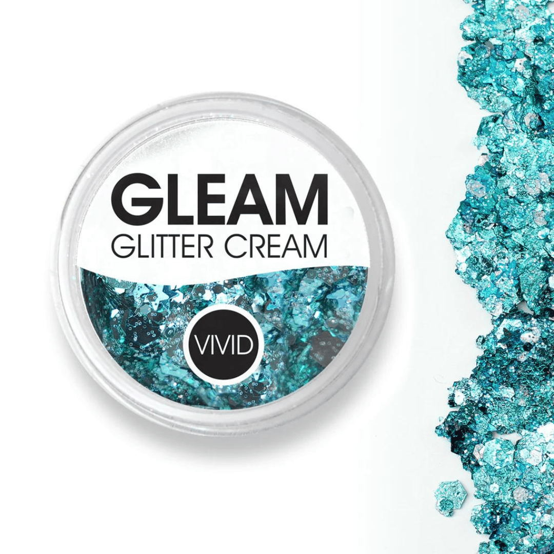 Vivid Gleam Glitter Cream - Angelic Ice (10gr)