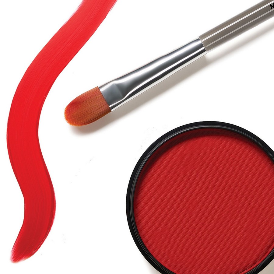 Mehron Paradise Makeup Penseel Wide Chisel 816, hoogwaardig penseel uit de Mehron Paradise serie (ontworpen door make-up artist Jinny), voor grotere vlakken en bodypaint bij het schminken verkrijgbaar bij SchminkenGrime.nl