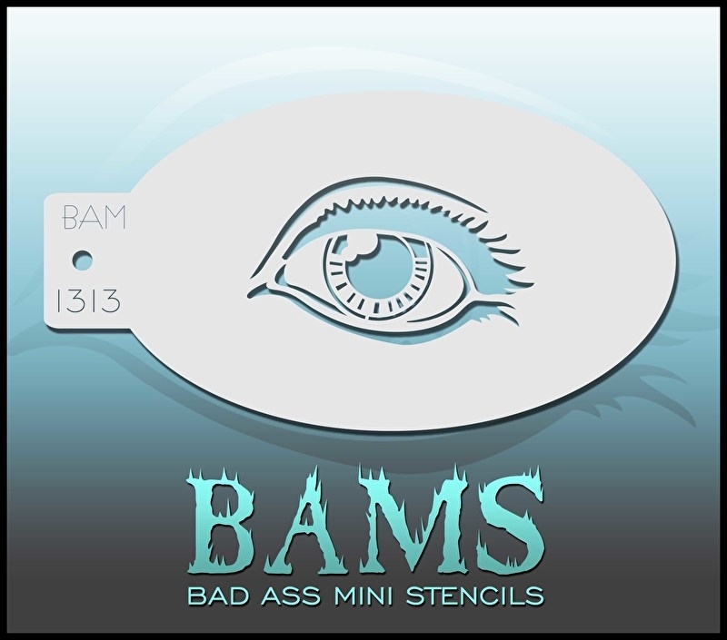 Bad Ass Mini Stencil 1313