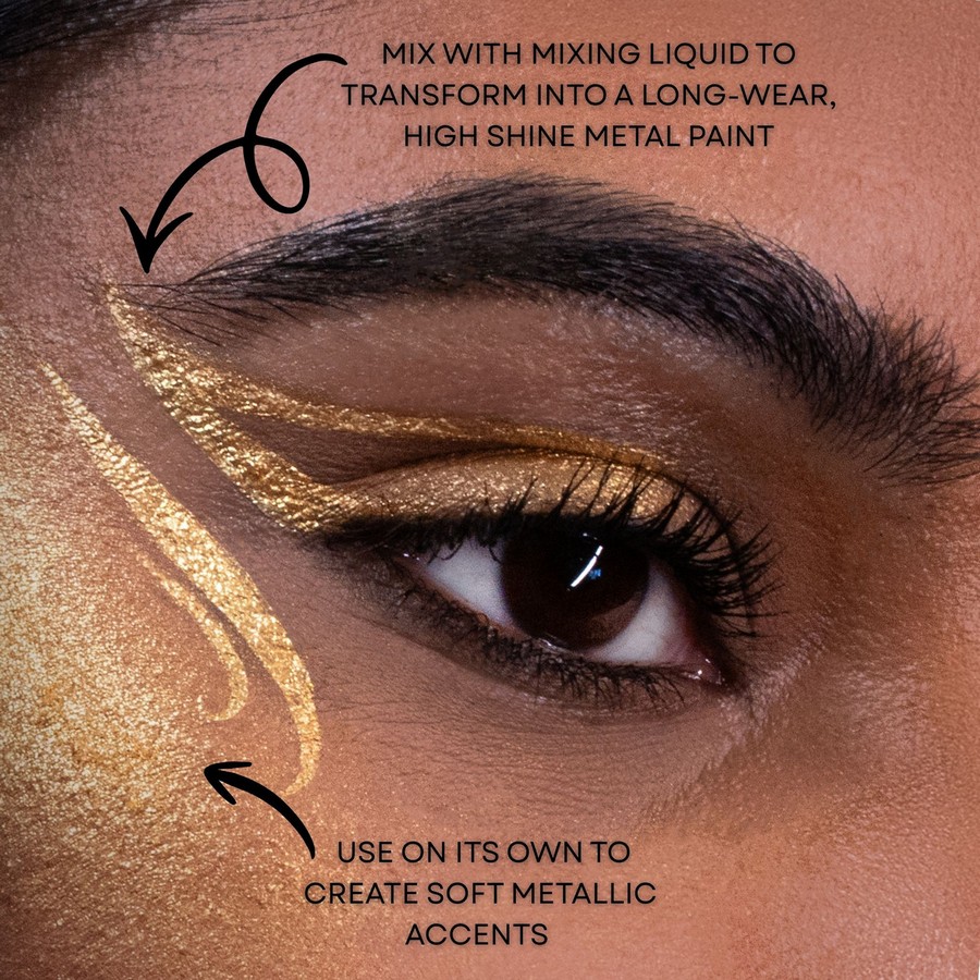 Mehron Artist Pigment White Gold