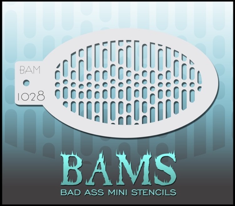 Bad Ass Mini Stencil 1028