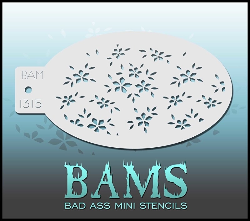 Bad Ass Mini Stencil 1315