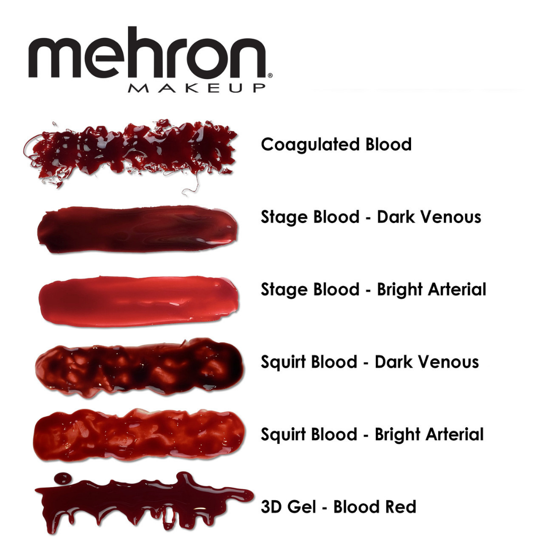 Mehron 6 Capsules With Stage Blood