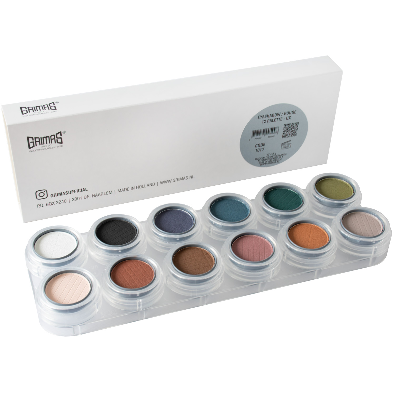 Grimas Oogschaduw / Rouge Palet UX