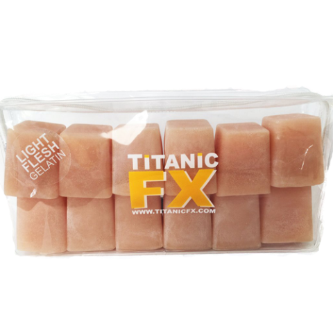 Titanic FX Gelatine Light Flesh 1kg  | Prothese Gelatine