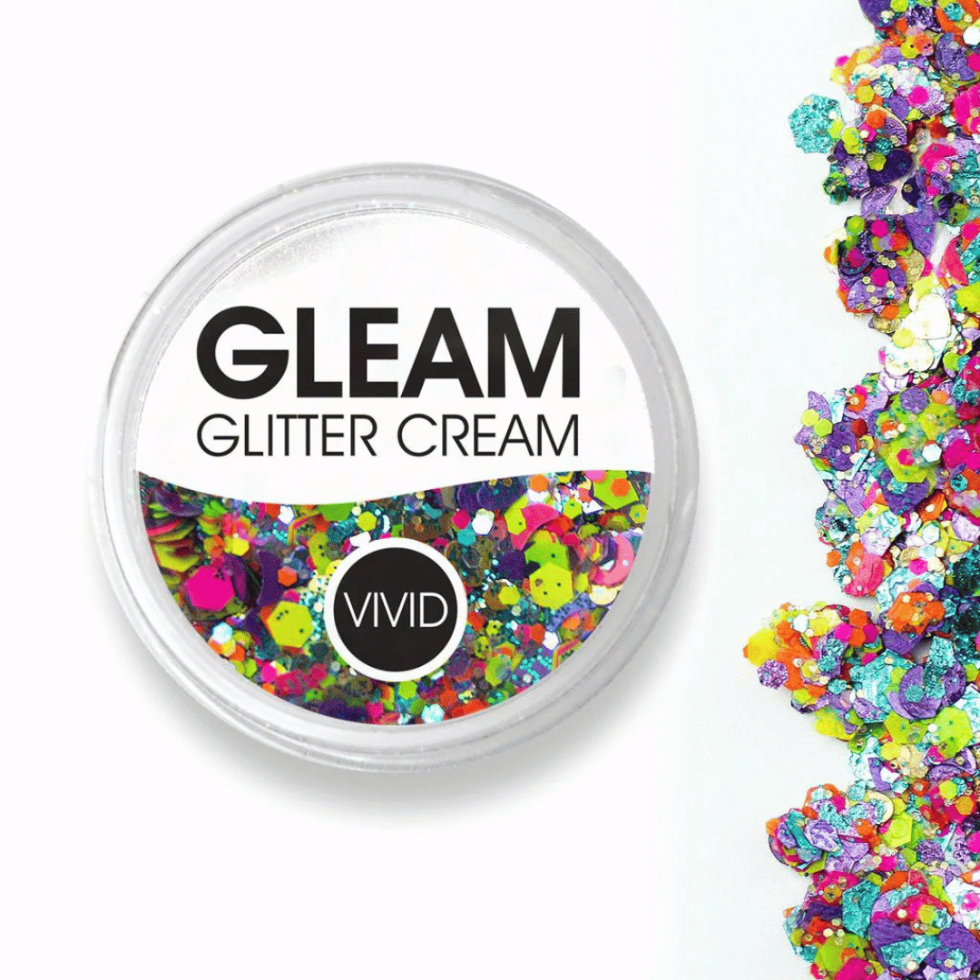 Vivid Gleam Glitter Cream - Aloha (30gr)