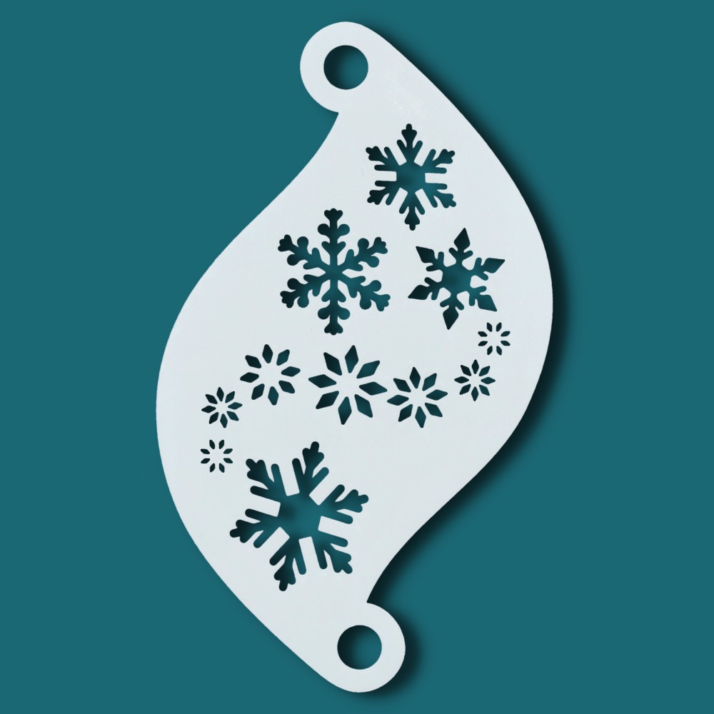 Superstar Schmink sjabloon Snowflakes (77003)