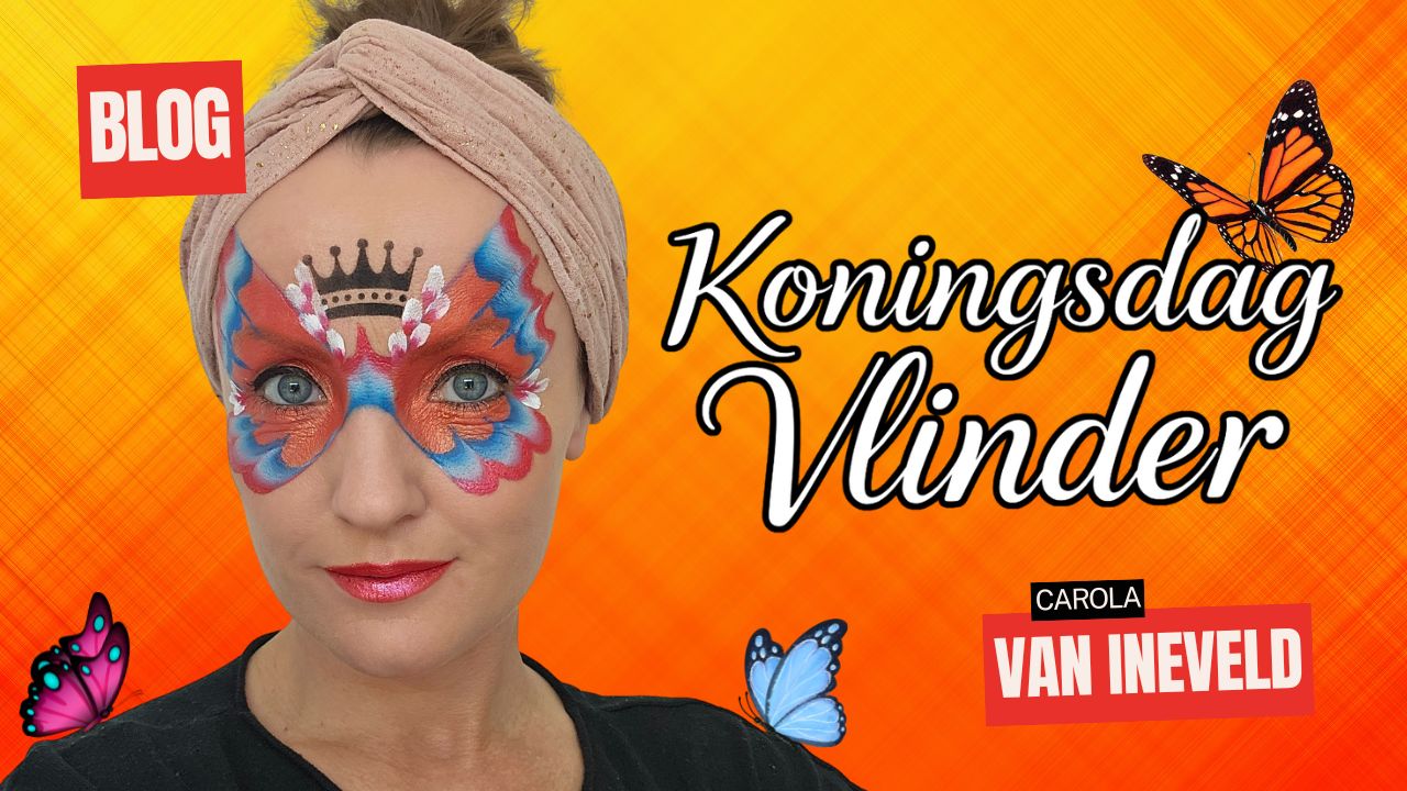 Koningsdag Schmink Vlinder