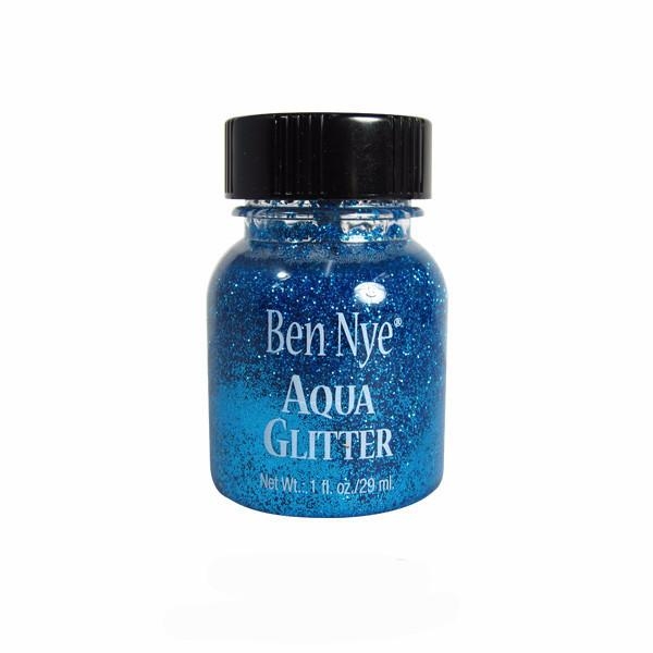 Ben Nye Aqua Glitter Blue, 29ml