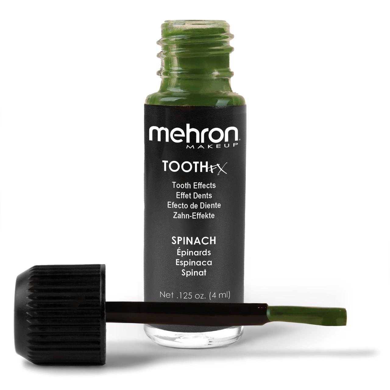 Flesje Mehron Tooth FX Spinach met applicator – professionele groene tandverf van SchminkenGrime.nl