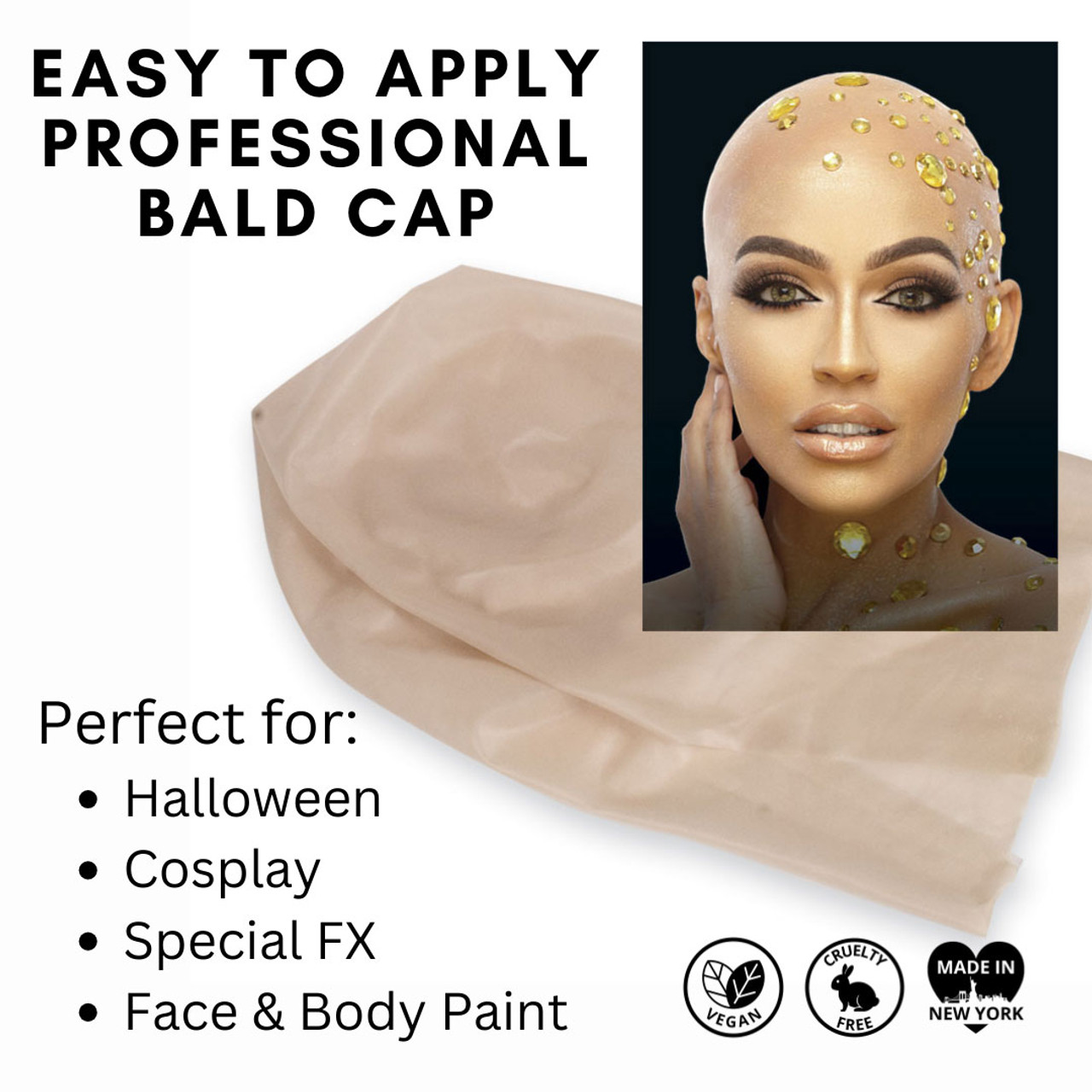 Mehron Bald Cap