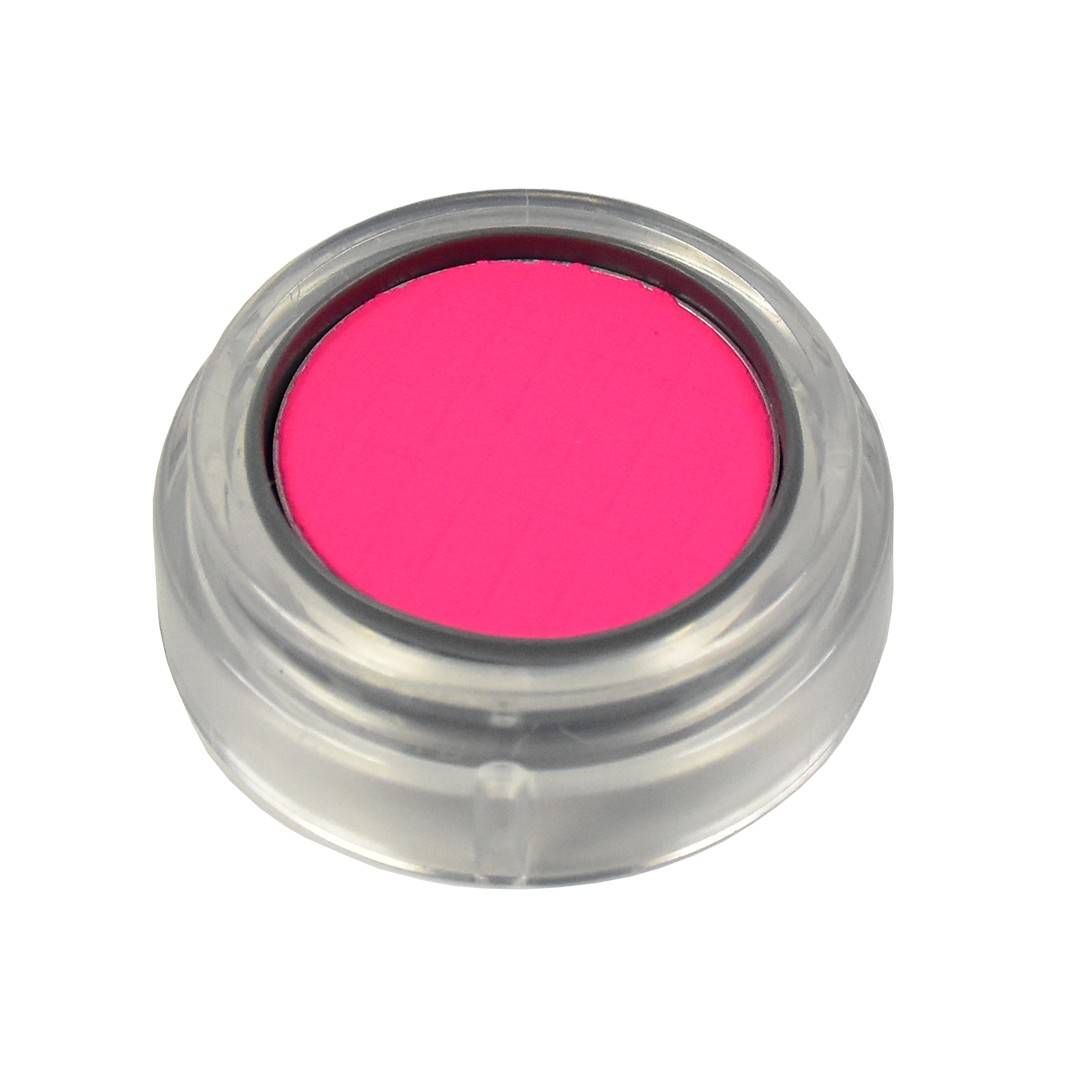 Grimas Schmink Fluor Roze 520 – Intens felroze UV-schmink (2,5 ml) die spectaculair oplicht onder blacklight. Perfect voor neon-looks en creatieve bodypaint.