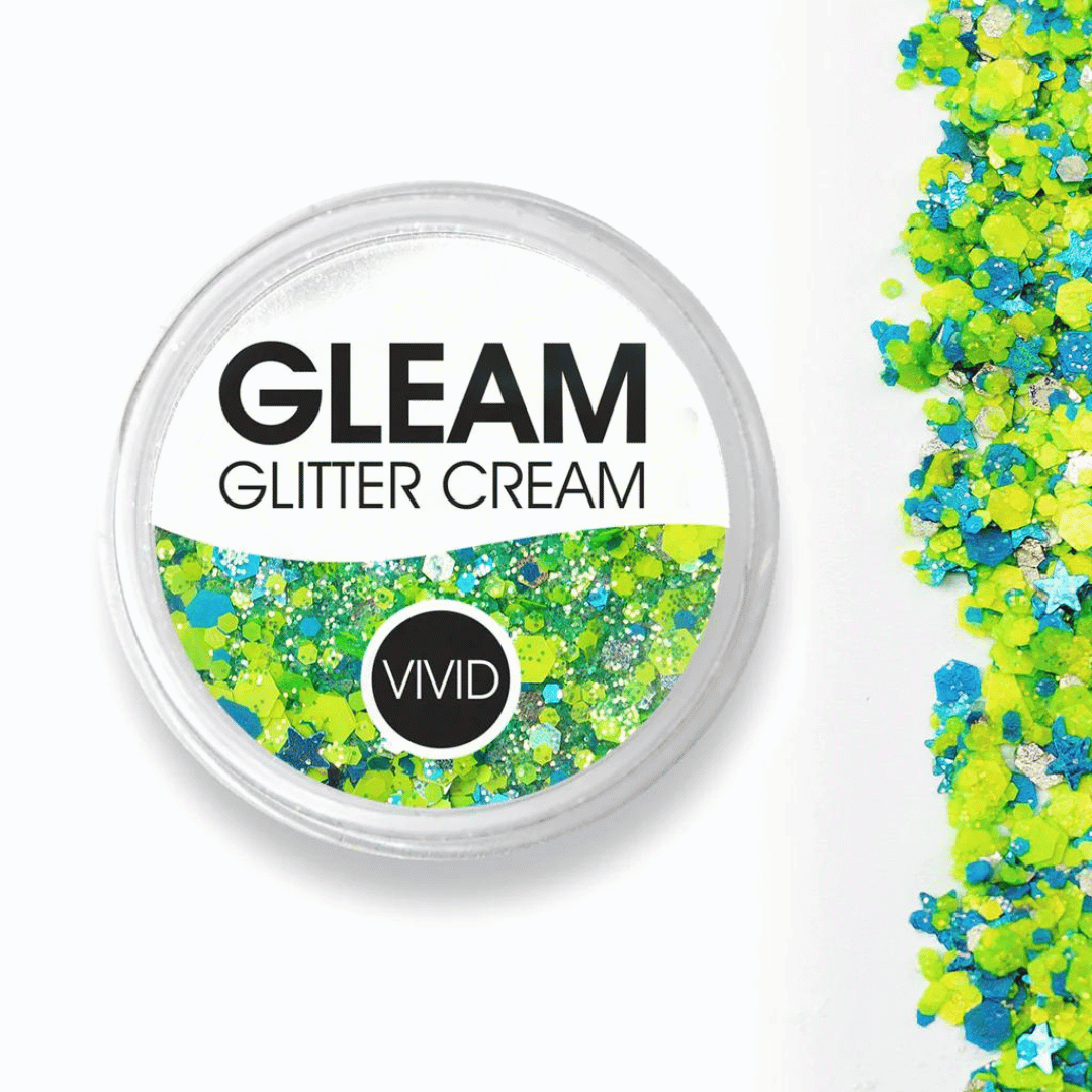 Vivid Gleam Glitter Cream - Breeze (30gr)