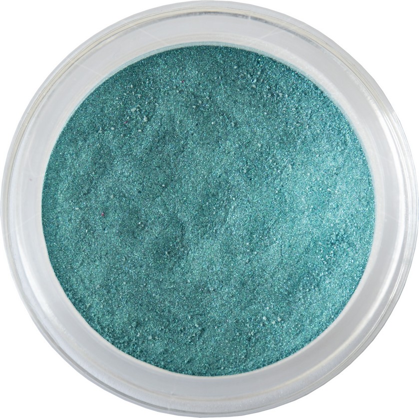 Grimas Pearlite Turquoise 745 5ml – Fijn glanzend poeder met een levendige turquoise parelmoerglans voor een stralende make-up en facepaint afwerking.