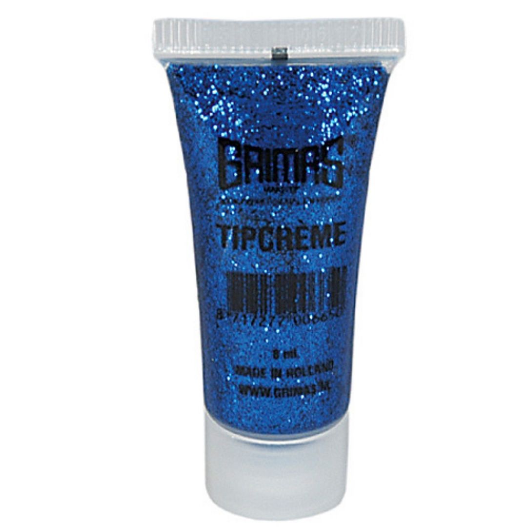 Grimas Tipcreme Donker Blauw 8 ml, intens blauwe kleur voor make-up accenten. Te koop bij SchminkenGrime.nl.