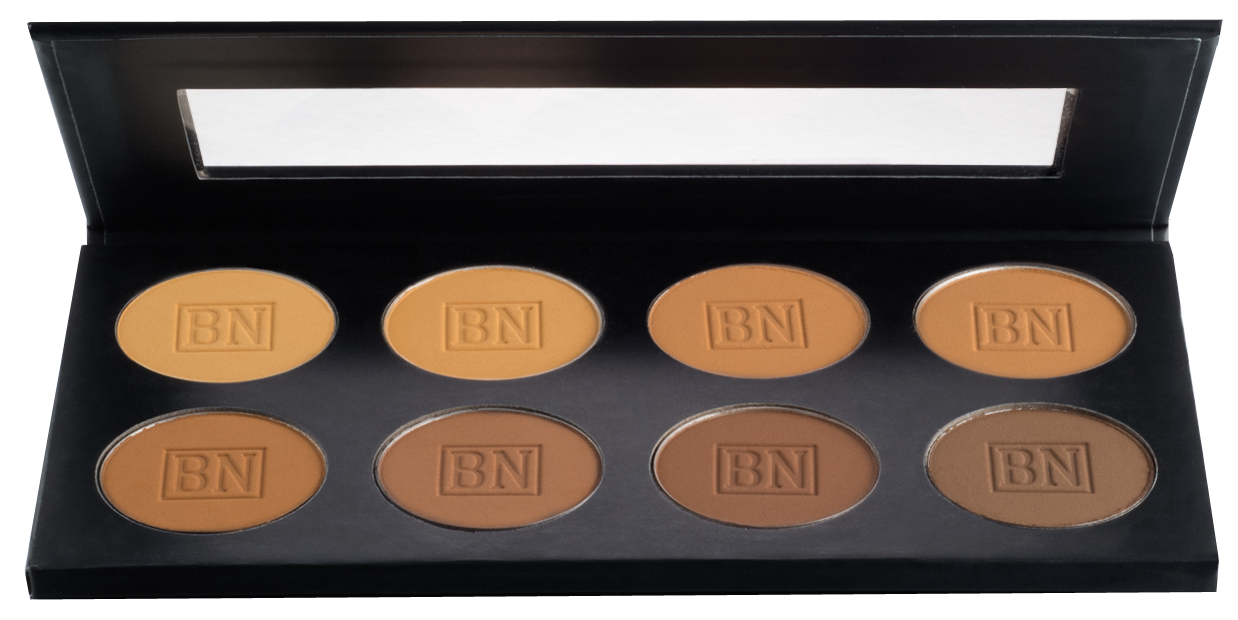 Ben Nye Mediapro® HD Poudre Compact Palette Mojave, 8 kleuren