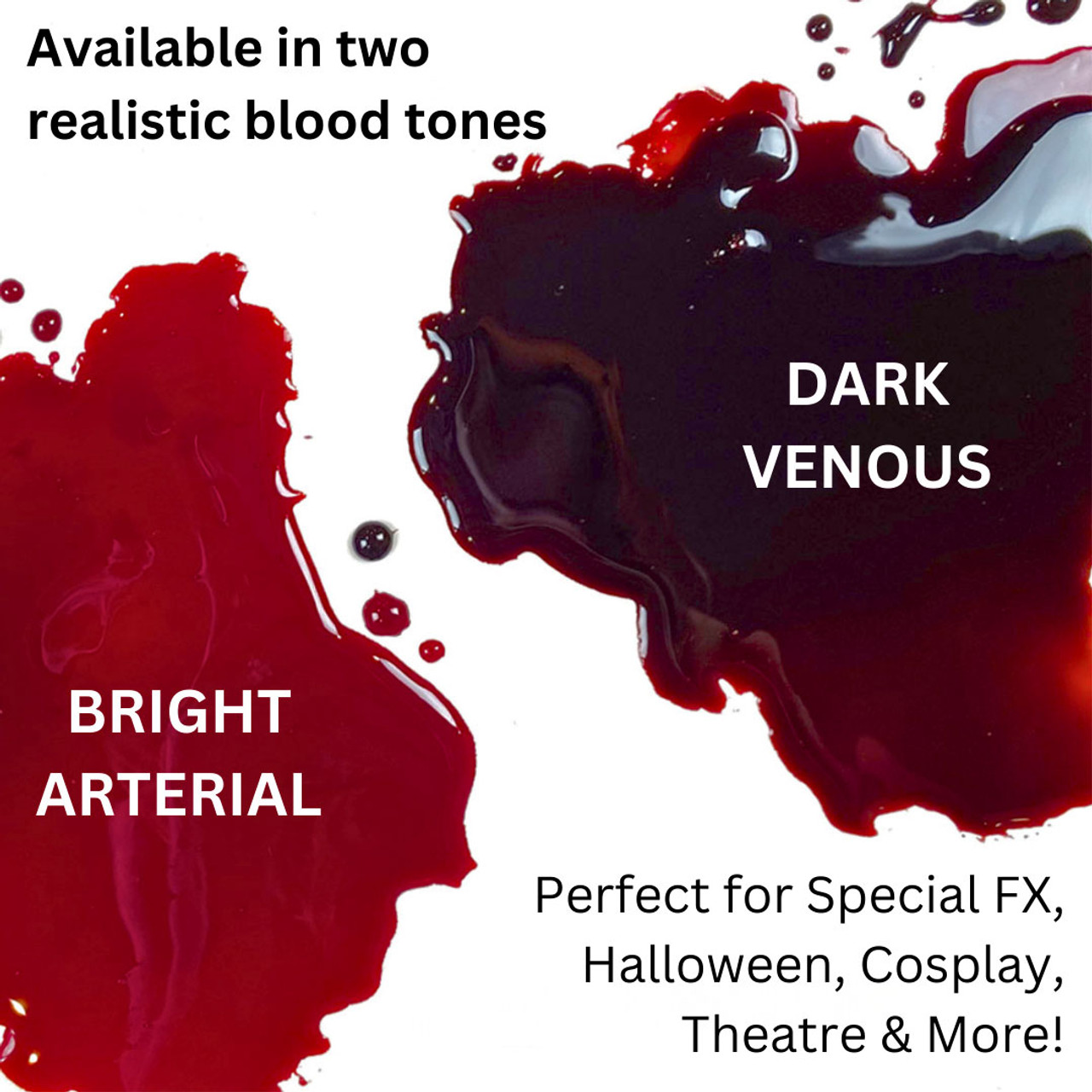 Mehron 6 Capsules With Stage Blood Mehron 6 Capsules With Stage Blood