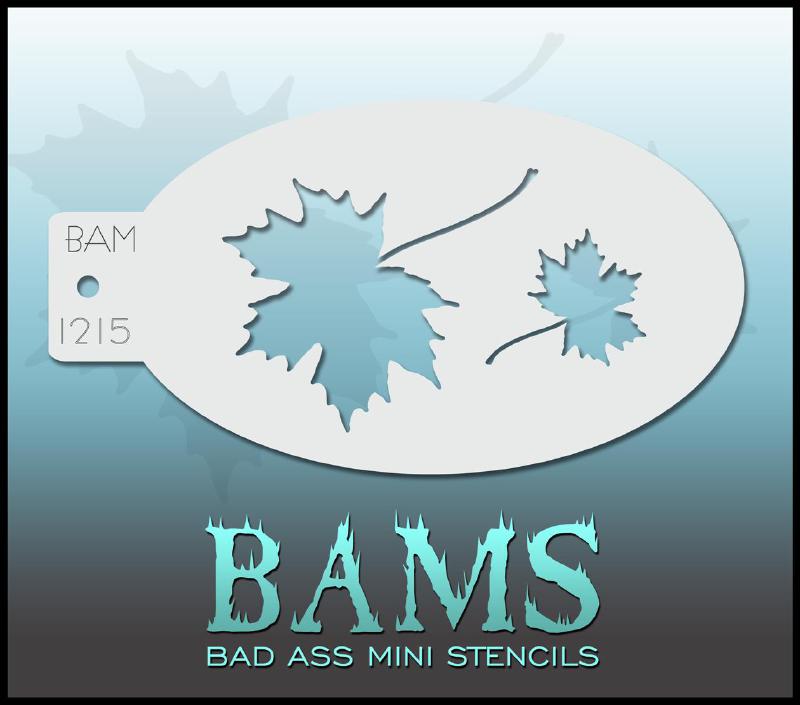 Bad Ass Mini Stencil 1215