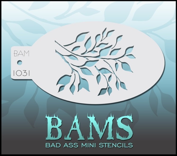 Bad Ass Mini Stencil 1031