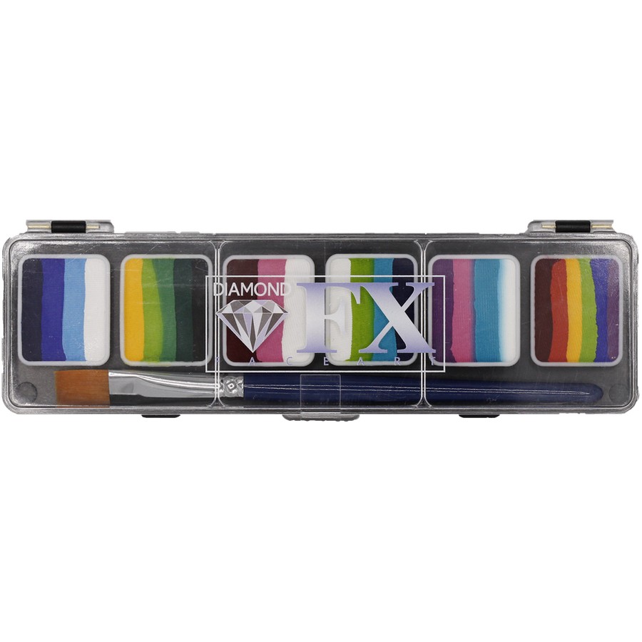 Diamond FX Splitcake Palette Shine (6X6Gram) Diamond FX Splitcake Palette Shine (6X6Gram)