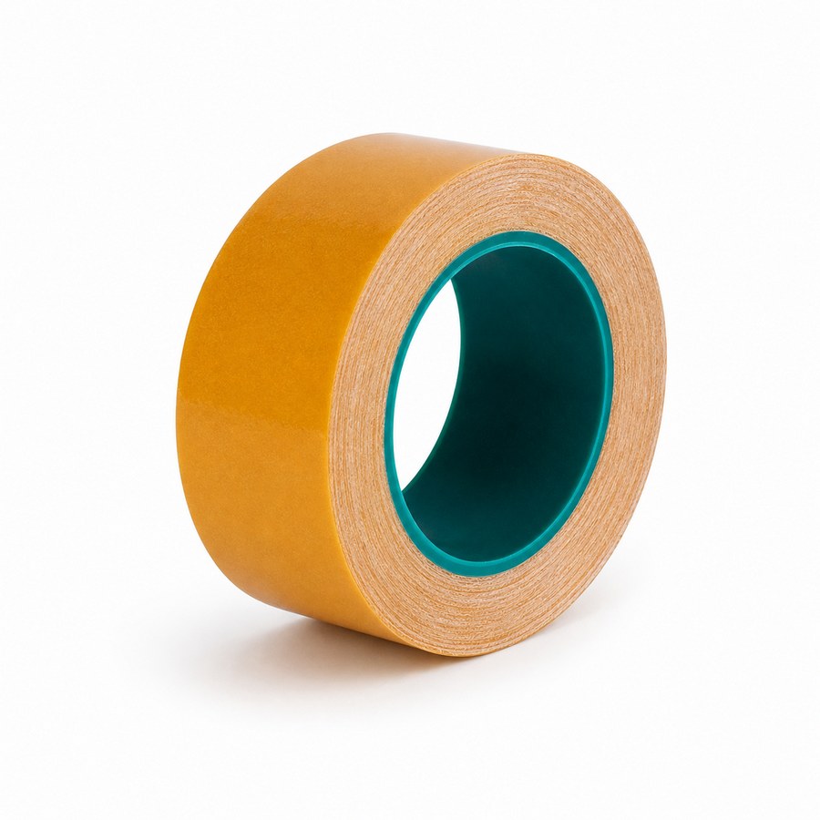Toupet tape, rol van 25mm x 5m, geschikt voor het bevestigen van pruiken, toupets en andere haarstukken, verkrijgbaar bij SchminkenGrime.nl.
