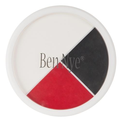 Ben Nye Red White & Black Wheel