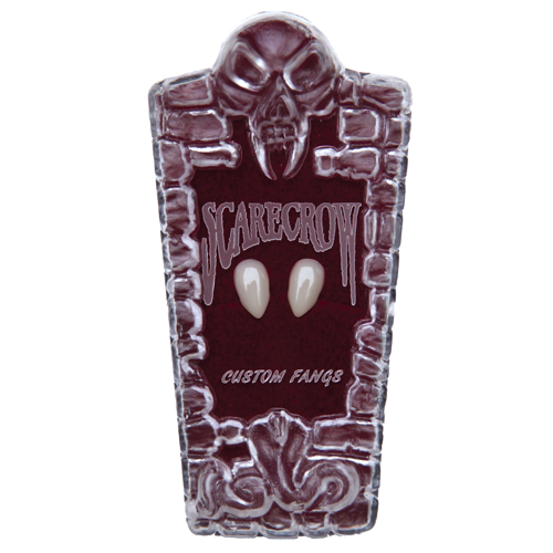 Scarecrow Small Sexy Deluxe Vampire Fangs, vampiertanden voor een verleidelijke vampierlook, verkrijgbaar bij SchminkenGrime.nl