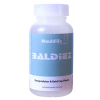 Mouldlife Baldiez 500ml fles, ideaal voor het maken van bald caps en het encapsuleren van prosthetics, verkrijgbaar bij SchminkenGrime.nl
