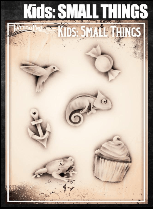 Wiser's Airbrush TattooPro Stencil – KIDS Small Things