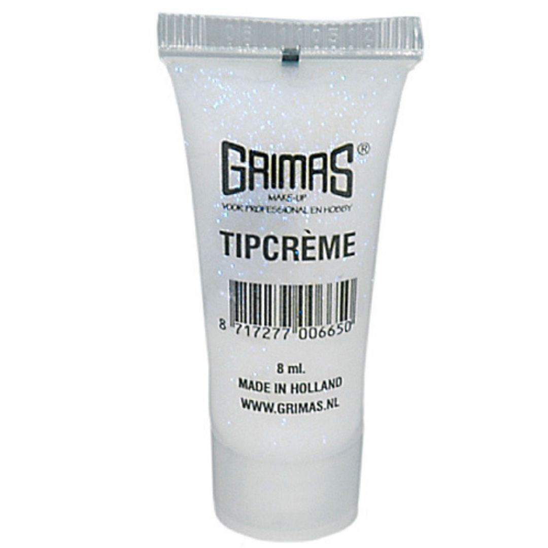 Grimas Tipcreme parelmoer paars 06 - magische paarse glittercrème. Shop deze schmink bij SchminkenGrime.nl.