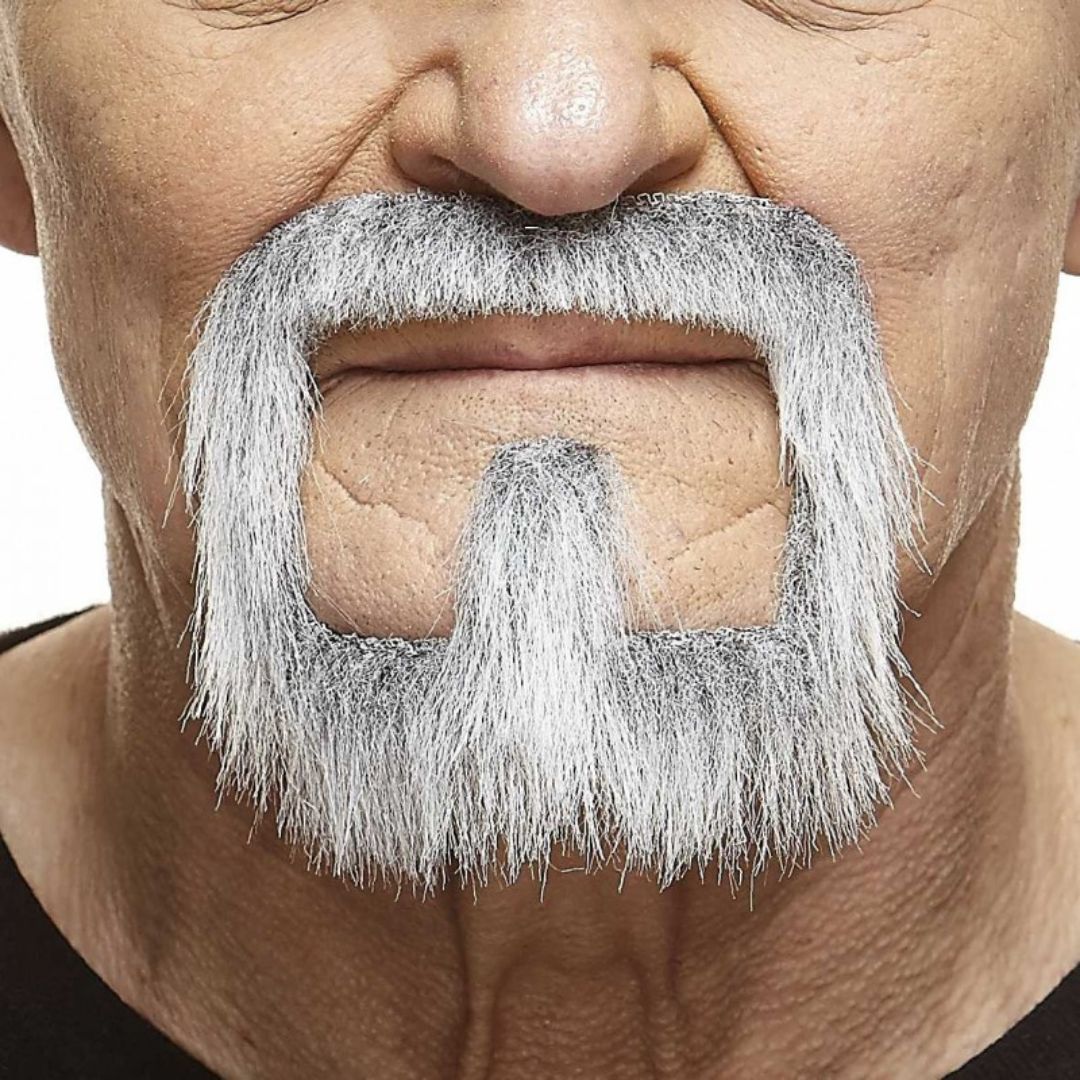 Mustache and Beard Vince Grey (snor/baard)