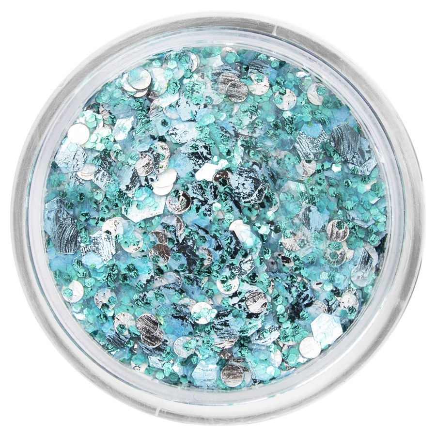 PXP Chunky Glitter Cream Turquoise Ocean, 10ml