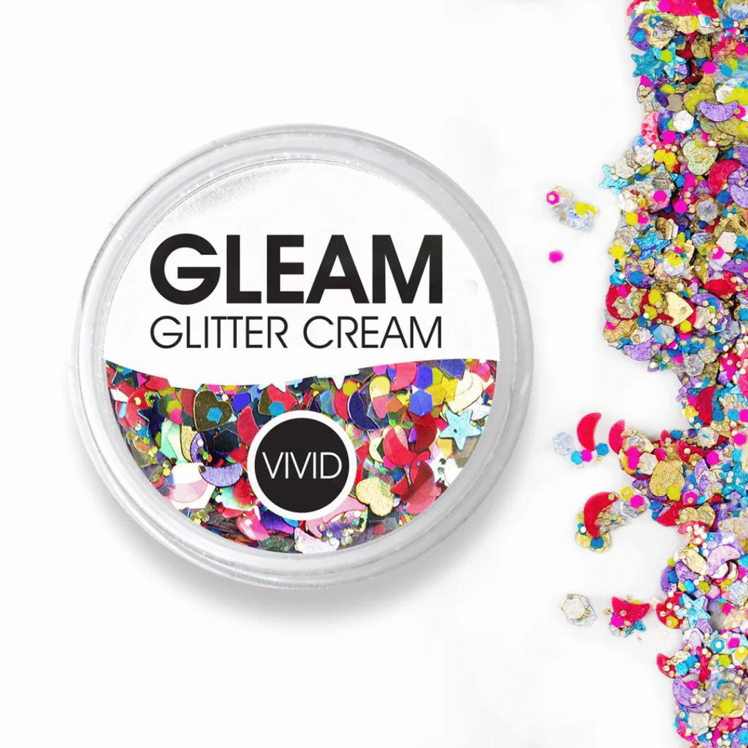 Vivid Gleam Glitter Cream - Festivity (30gr)
