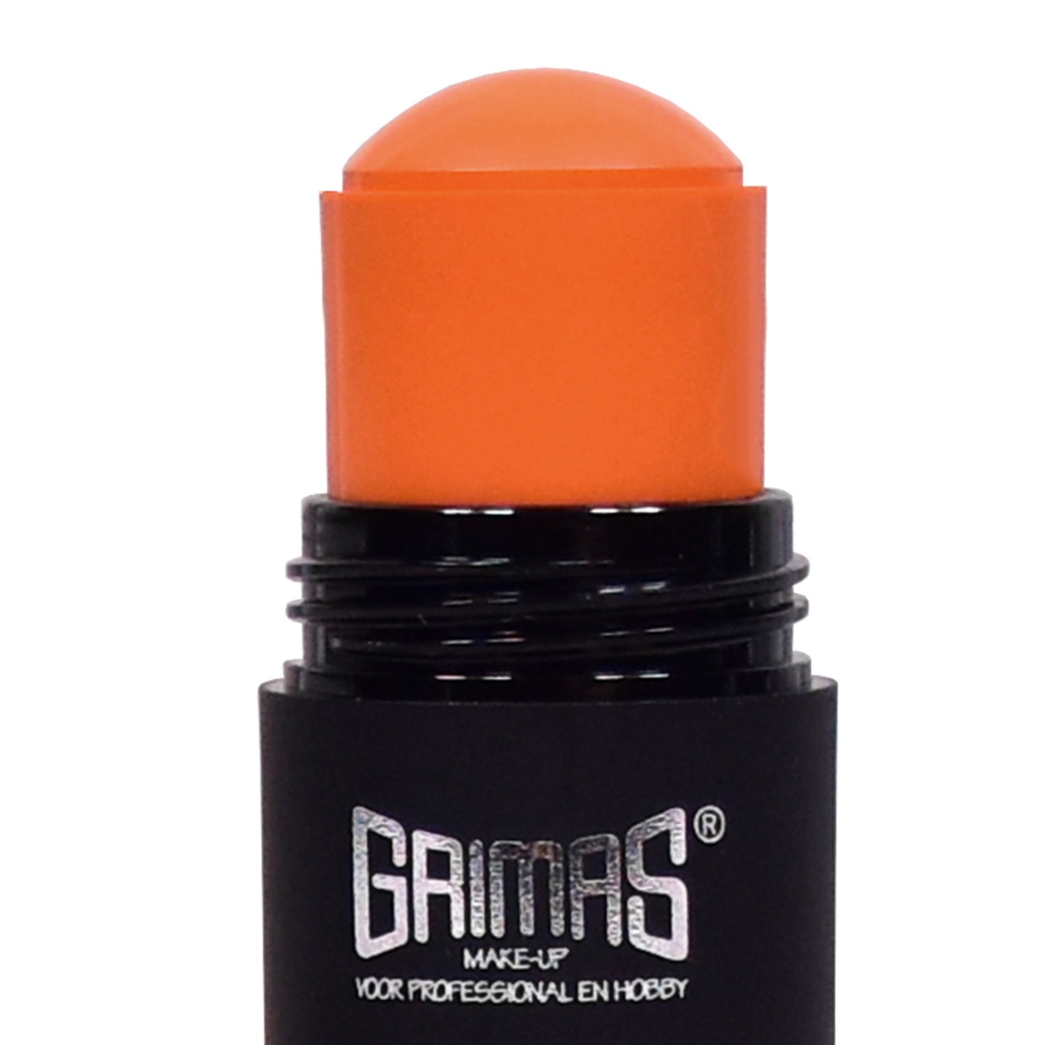 Grimas Covercream Pure Oranje 503 – Oranje crème schmink in stickvorm, verkrijgbaar bij SchminkenGrime.nl Grimas Covercream Pure Oranje 503 in stickvorm, heldere oranje schmink voor grime, face paint en SFX – verkrijgbaar bij SchminkenGrime.nl