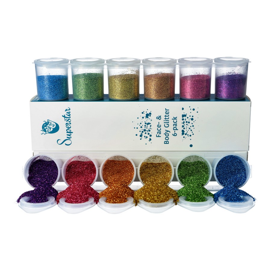 Superstar Fine Glitter Sixpack Summer Festival (90 ml)