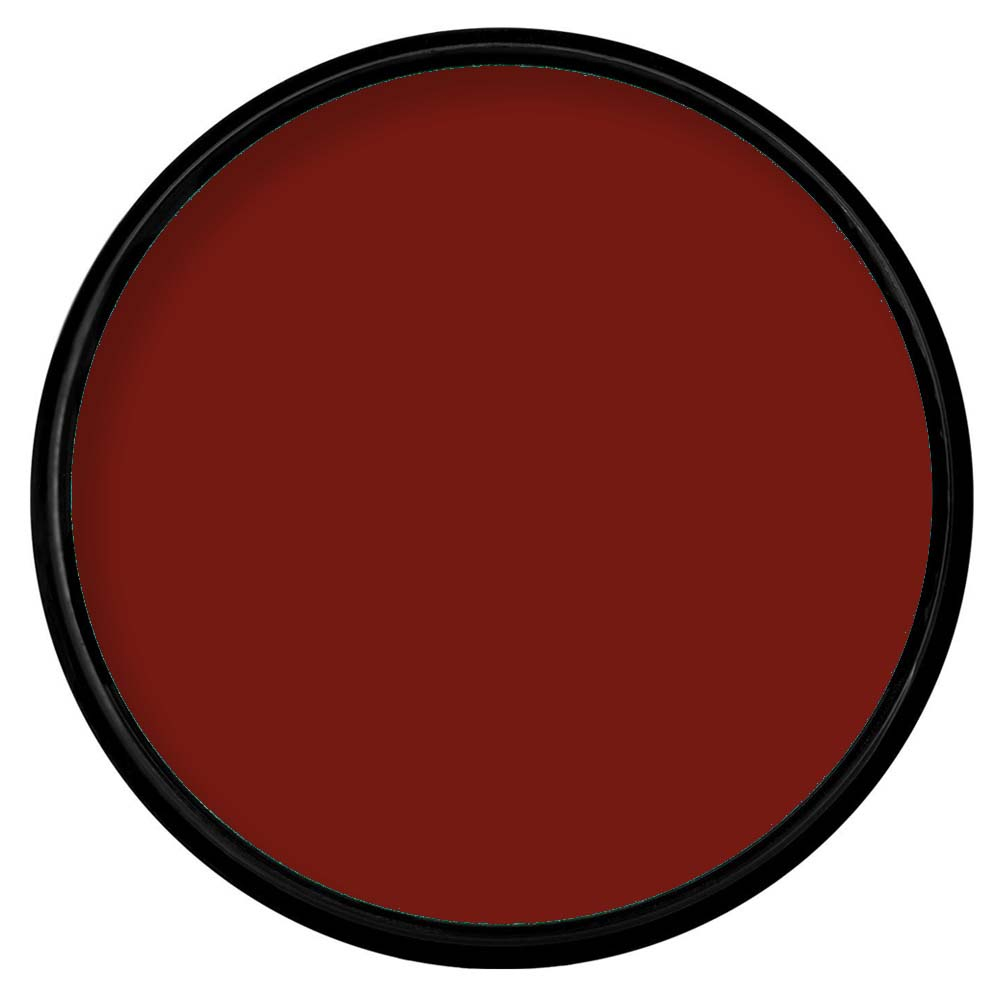 Verpakking van Mehron Paradise Makeup Red 40 gram, intens rode waterschmink in stevig doosje voor professioneel gebruik, verkrijgbaar bij SchminkenGrime.nl