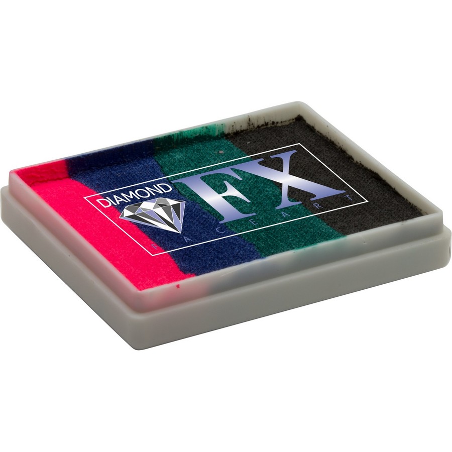 Diamond FX Splitcake Oriental Times van 50 gram met warme oosterse tinten voor sfeervolle designs, verkrijgbaar bij SchminkenGrime.nl