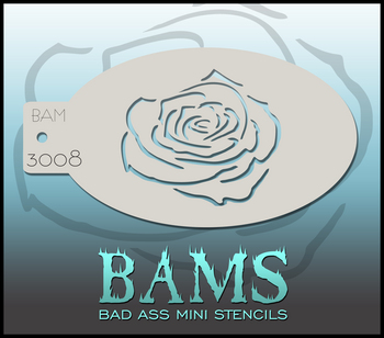 Bad Ass Mini Stencil 3008