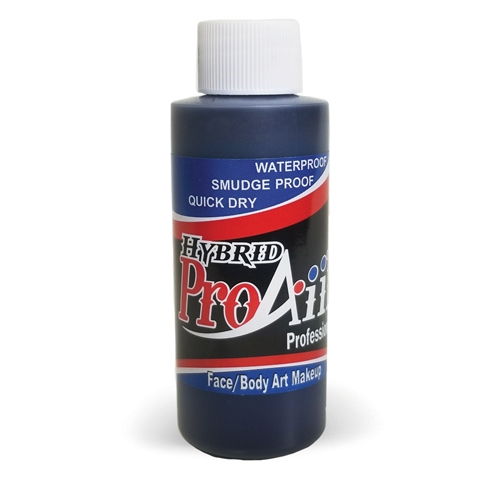 ProAiir Hybrid Tattoo Pro Black, hoogwaardige zwarte bodypaint voor professioneel gebruik, verkrijgbaar bij SchminkenGrime.nl.