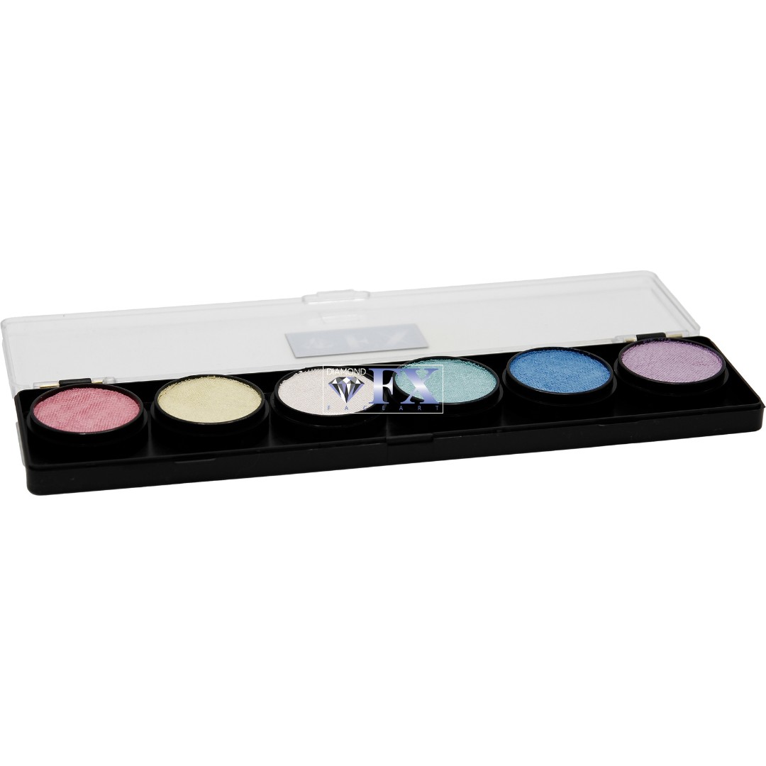 Diamond FX Palette 6 colors Mellow Metallic (6x10Gram) 