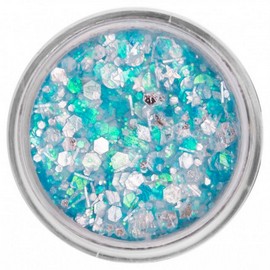 PXP Chunky Glitter Cream Turquoise Candy, 10ml