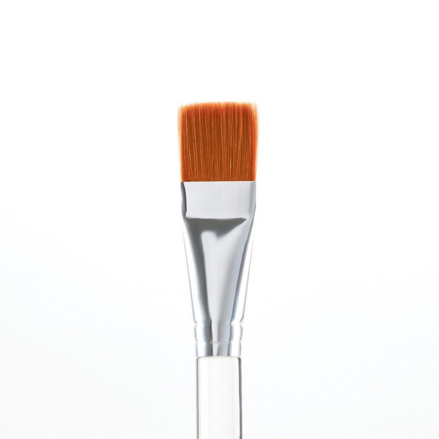 Mehron Paradise Prisma Penseel Square 3/4 Inch 841, hoogwaardig penseel uit de Mehron Paradise serie (ontworpen door make-up artist Jinny), voor grotere vlakken en bodypaint bij het schminken verkrijgbaar bij SchminkenGrime.nl