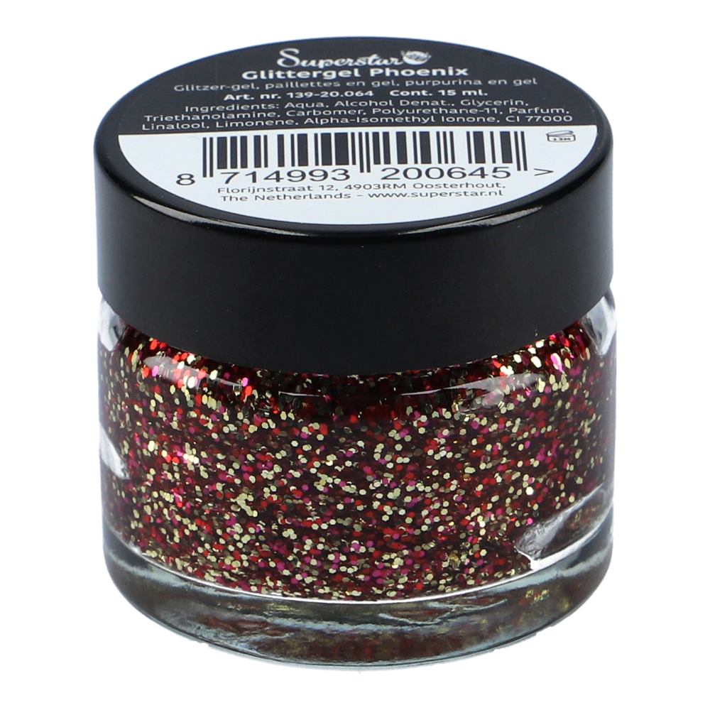 Superstar Glittergel Phoenix (15ml)