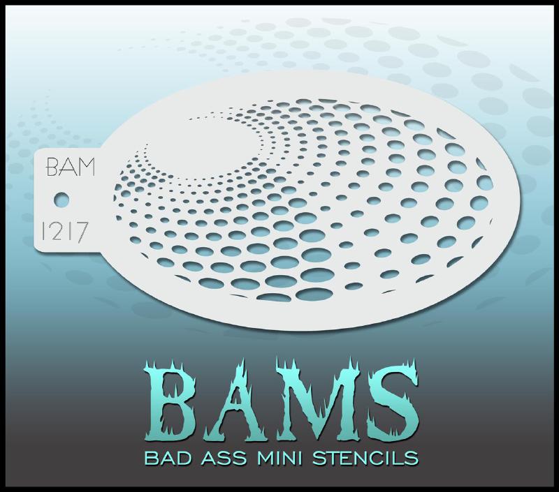 Bad Ass Mini Stencil 1217