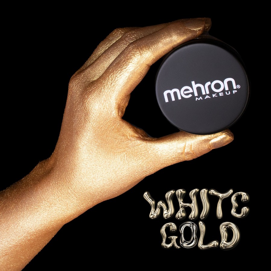 Mehron Artist Pigment White Gold